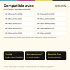 Imprimantes compatibles avec HP 937e Cartouche Noir compatible équivalent à 4S6W9NE