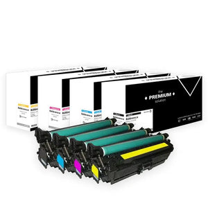 HP 507X Toner Pack 4 Couleurs compatible équivalent à CE400X CE401A CE402A