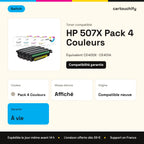 HP 507X Toner Pack 4 Couleurs compatible équivalent à CE400X, CE401A, CE402A · Switch : caractéristiques