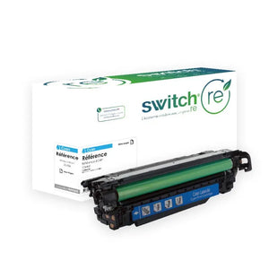 HP 507A Toner Cyan remanufacturé équivalent à CE401A · Switch RE