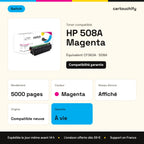 HP 508A Toner Magenta compatible équivalent à CF363A · Switch : caractéristiques