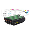 HP 508X Toner Pack 4 Couleurs compatible équivalent à CF360X CF361X CF362X · Switch