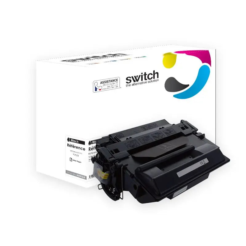 HP 55A Toner Noir compatible équivalent à CE255A 724 · Switch