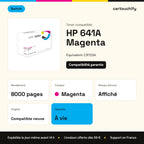HP 641A Toner Magenta compatible équivalent à C9723A · Switch : caractéristiques