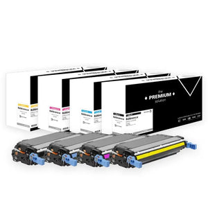 HP 644A Toner Pack 4 Couleurs compatible équivalent à Q6460A Q6461A Q6462A