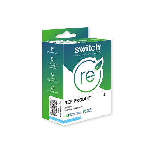 Switch RE hp 653XL 3YM75AE Noir 1B