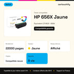HP 656X Toner Jaune compatible équivalent à CF462X · Switch : caractéristiques