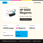 HP 656X Toner Magenta compatible équivalent à CF463X · Switch : caractéristiques