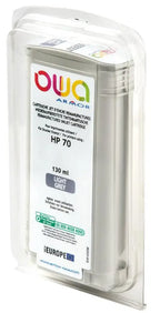 HP 70 - Cartouche compatible - Gris Clair - Jet d’encre remanufacturé OWA