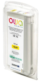 HP 70 - Cartouche compatible - Jaune - Jet d’encre remanufacturé OWA