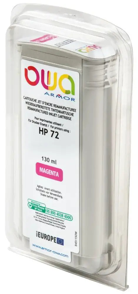 HP 72 - Cartouche compatible - Magenta - Jet d’encre remanufacturé OWA