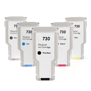 HP 730XL Cartouche Jaune compatible équivalent à P2V70A