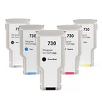 HP 730XL Cartouche Noir mat compatible équivalent à P2V71A
