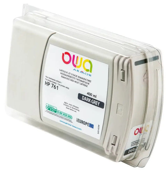 HP 761 - Cartouche compatible - Gris Foncé - Jet d’encre remanufacturé OWA