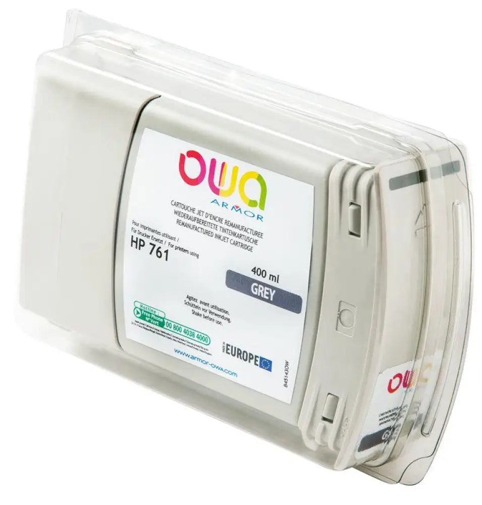 HP 761 - Cartouche compatible - Gris - Jet d’encre remanufacturé OWA