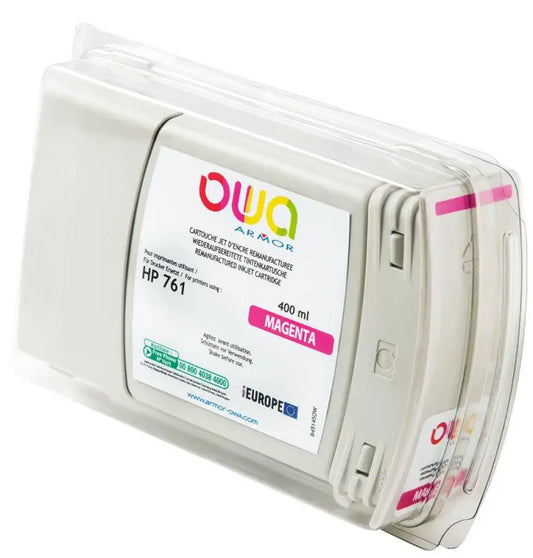 HP 761 - Cartouche compatible - Magenta - Jet d’encre remanufacturé OWA