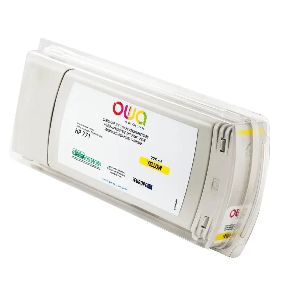 HP 771 - Cartouche compatible - Jaune - Jet d’encre remanufacturé OWA