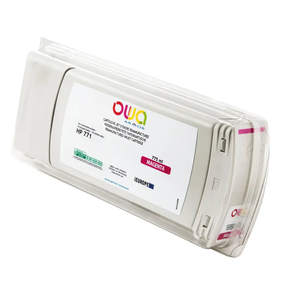 HP 771 - Cartouche compatible - Magenta - Jet d’encre remanufacturé OWA
