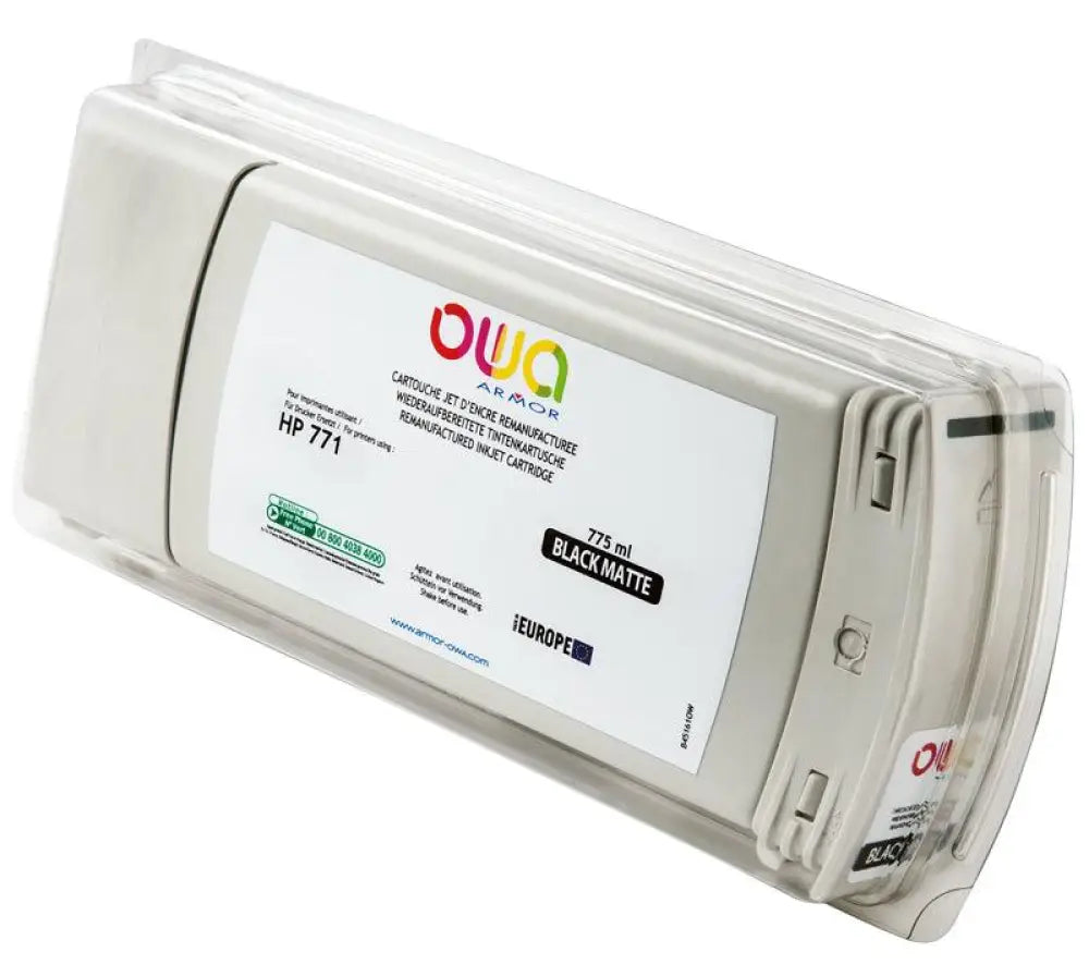 HP 771 - Cartouche compatible - Noir Mat - Jet d’encre remanufacturé OWA