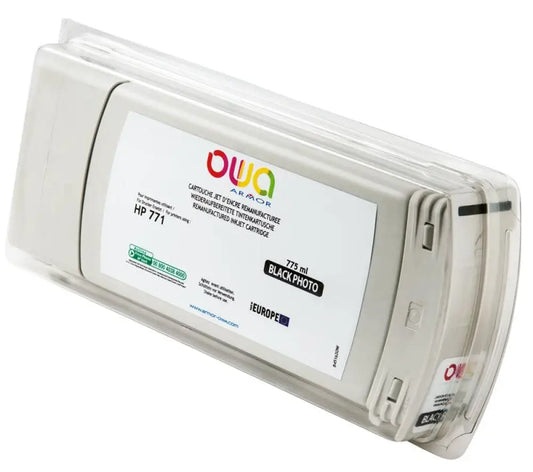 HP 771 - Cartouche compatible - Noir Photo - Jet d’encre remanufacturé OWA