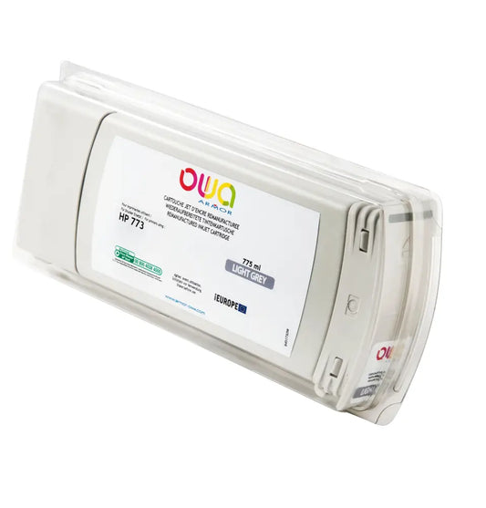 HP 773 - Cartouche compatible - Gris Clair - Jet d’encre remanufacturé OWA