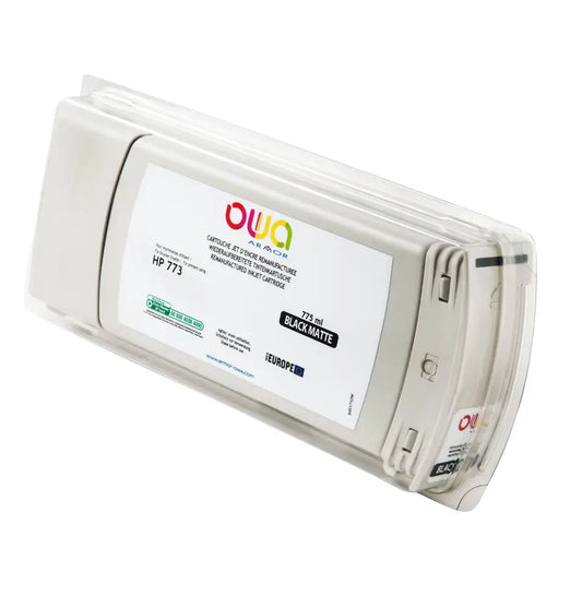 HP 773 - Cartouche compatible - Noir Mat - Jet d’encre remanufacturé OWA