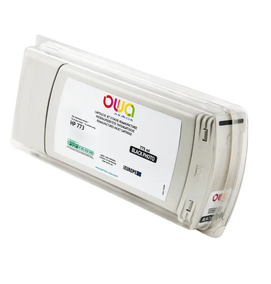 HP 773 - Cartouche compatible - Noir Photo - Jet d’encre remanufacturé OWA