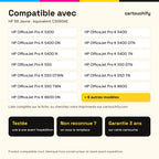 Imprimantes compatibles avec HP 88 Cartouche Jaune compatible équivalent à C9393AE · Switch