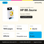 HP 88 Cartouche Jaune compatible équivalent à C9393AE · Switch : caractéristiques