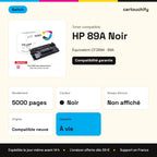 HP 89A Toner Noir compatible puce OEM équivalent à CF289A · Switch : caractéristiques