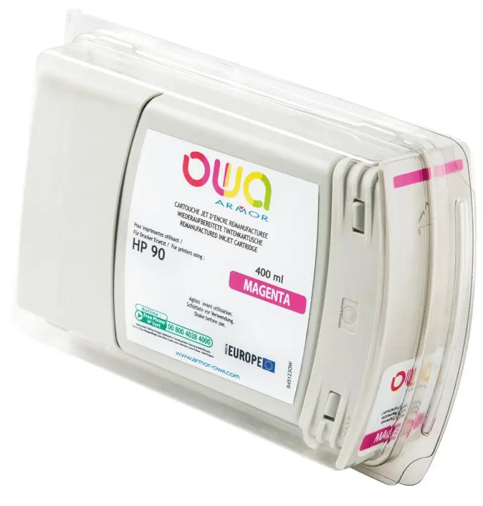 HP 90 - Cartouche compatible - Magenta - Jet d’encre remanufacturé OWA