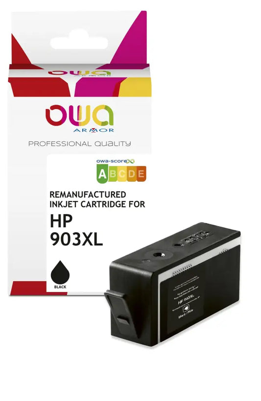 HP 903XL - Cartouche compatible - haute capacité - Noir - Jet d’encre remanufacturé OWA