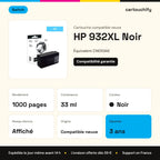 HP 932XL Cartouche Noir compatible équivalent à CN053AE · Switch : caractéristiques