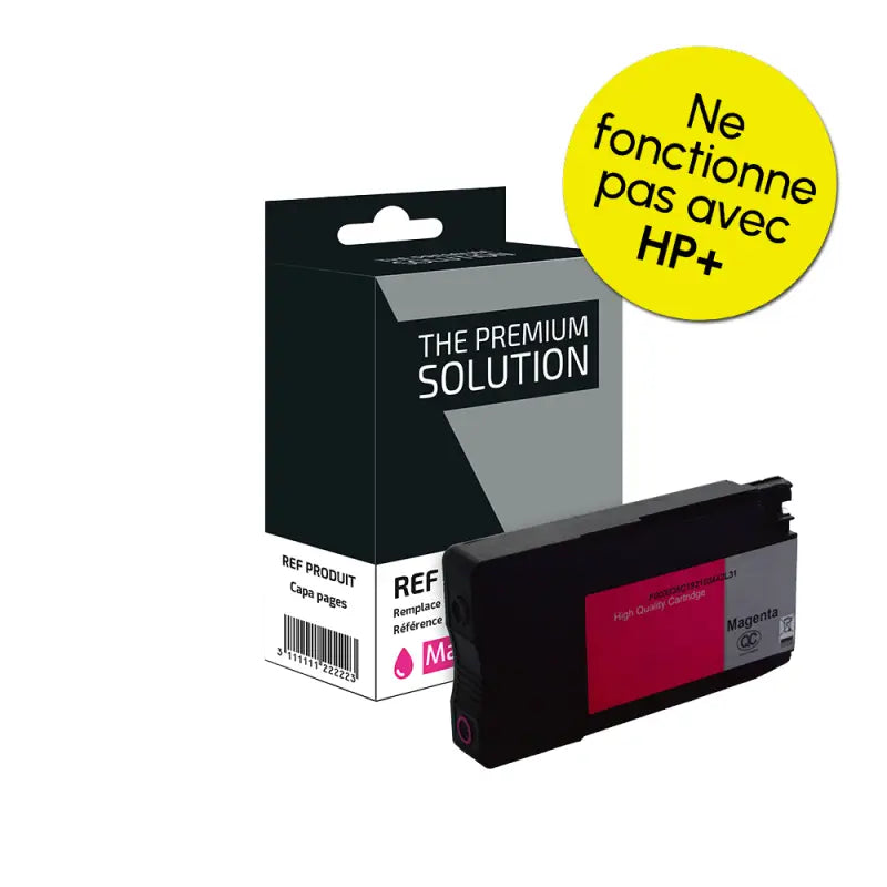 hp 937e, Cartouche Réservoir Magenta compatible - Jet d’encre The Premium Solution
