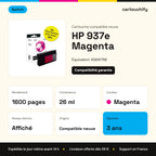 HP 937e Cartouche Magenta compatible équivalent à 4S6W7NE · Switch : caractéristiques