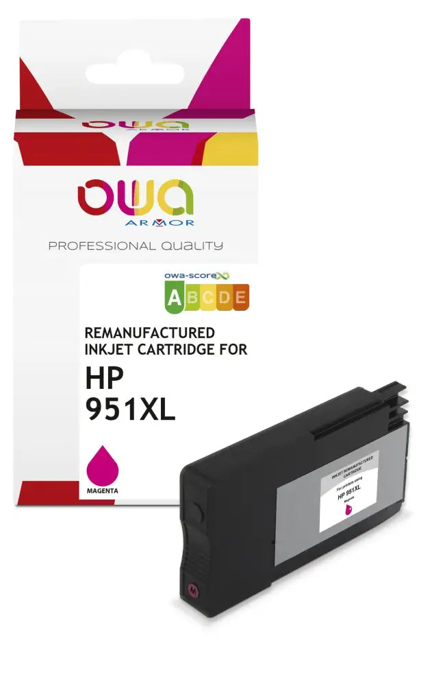 HP 951XL - Cartouche compatible - haute capacité - Magenta - Jet d’encre remanufacturé OWA