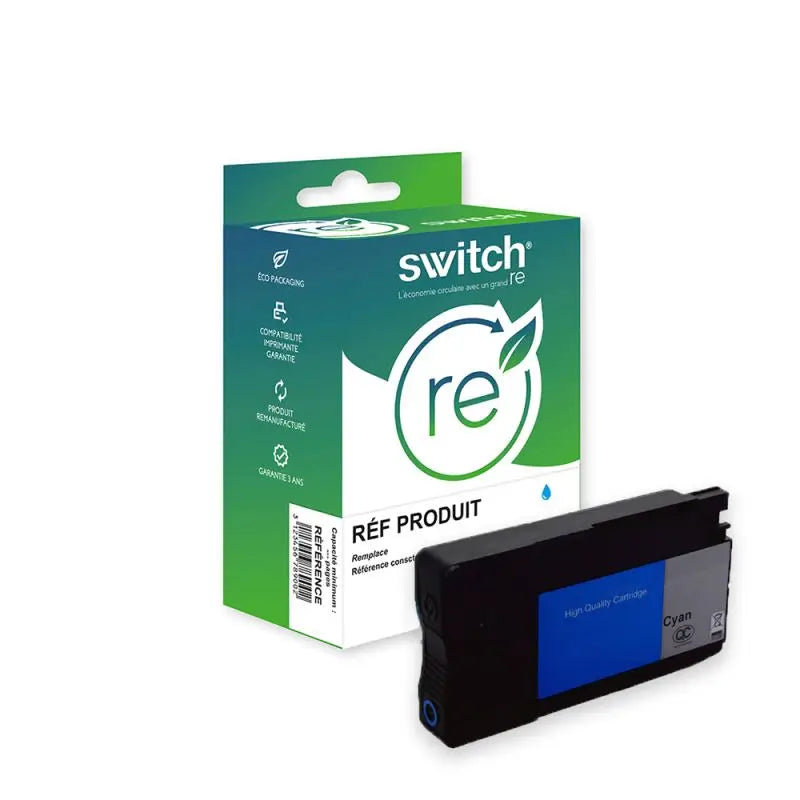 HP 951XL Cartouche Cyan compatible équivalent à CN046AE · Switch RE