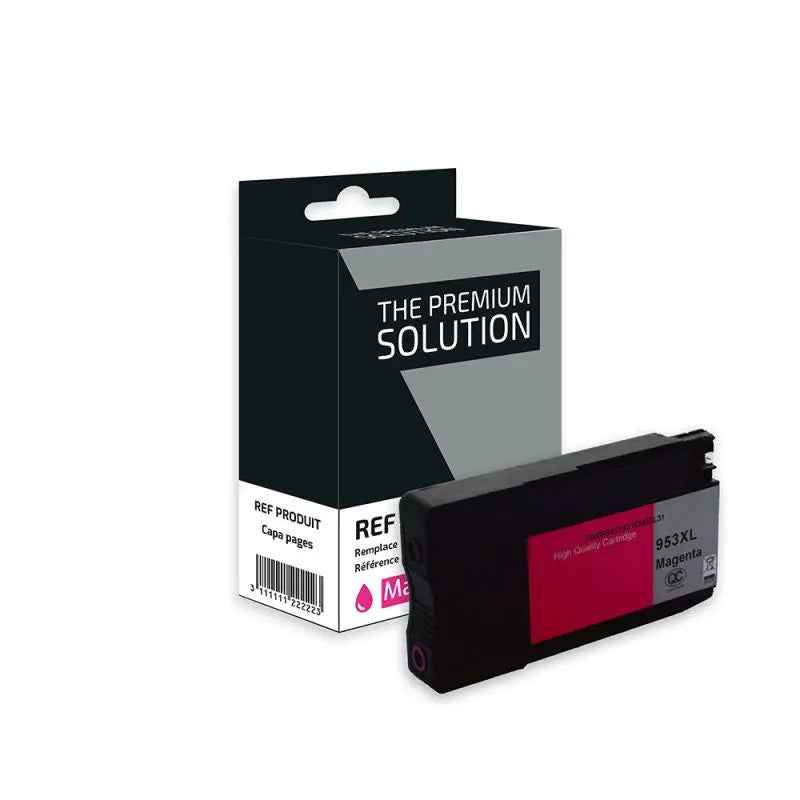 HP 953XL Cartouche Magenta remanufacturé équivalent à F6U17AE