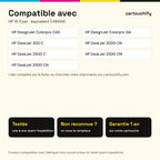 Imprimantes compatibles avec HP 10 Cartouche Cyan compatible équivalent à C4841AE