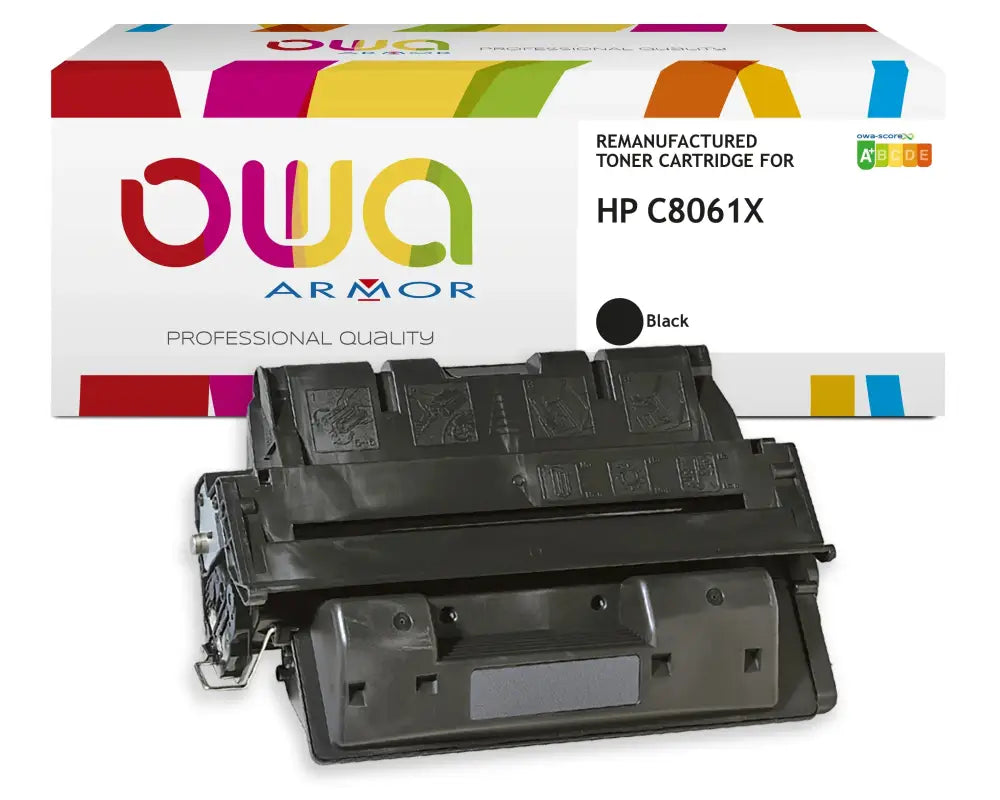 HP C8061X - Cartouche laser compatible - haute capacité - Noir - Toner remanufacturé OWA