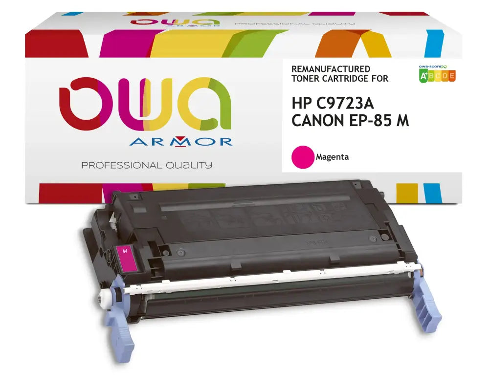 HP C9723A CANON EP-85 M - Cartouche laser compatible - Magenta - Toner remanufacturé OWA