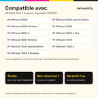 Imprimantes compatibles avec HP 920XL Cartouche Pack 4 Couleurs compatible équivalent à CD975AE, CD972AE, CD973AE
