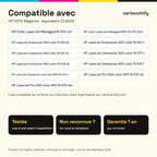 Imprimantes compatibles avec HP 507A Toner Magenta remanufacturé équivalent à CE403A