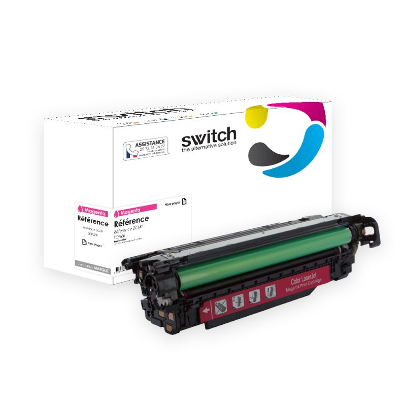 HP CE403A - 507A, Toner Magenta compatible · Switch