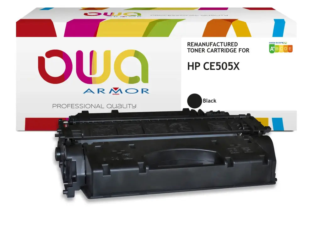 HP CE505X - Cartouche laser compatible - extra haute capacité - Noir - Toner remanufacturé OWA