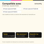 Imprimantes compatibles avec HP 307A Toner Cyan compatible équivalent à CE741A