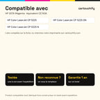 Imprimantes compatibles avec HP 307A Toner Magenta compatible équivalent à CE743A