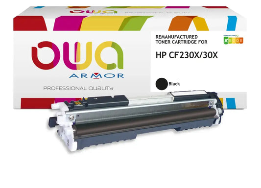 HP CF 230 X - Cartouche laser compatible - haute capacité - Noir - Toner remanufacturé OWA