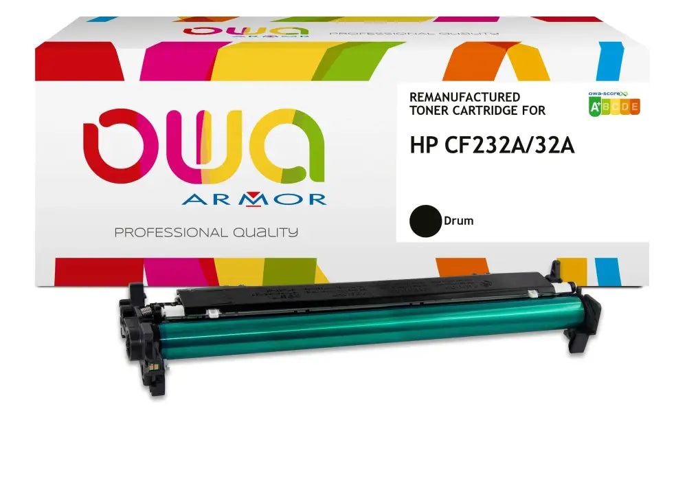HP CF 232 A - tambour remanufacturé OWA pour - Noir - Toner