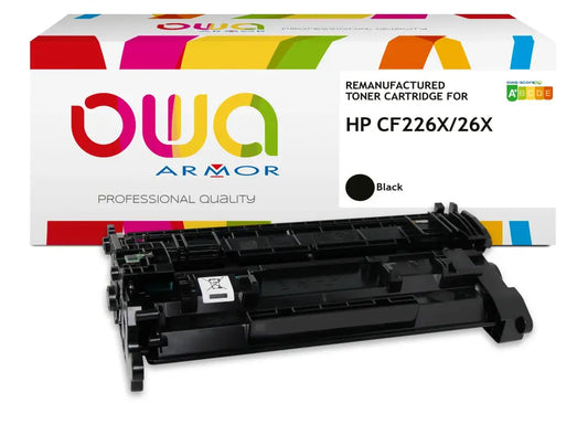 HP CF226X - Cartouche laser compatible - haute capacité - Noir - Toner remanufacturé OWA